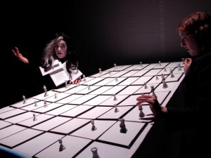 Sontag and Riefenstahl play all-white chess