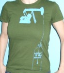 Water is the new oil t-shirt